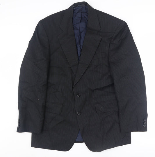 Mens UK Size 40 Debenhams Regular Blue Suit Jacket
