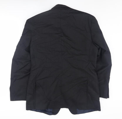 Mens UK Size 40 Debenhams Regular Blue Suit Jacket