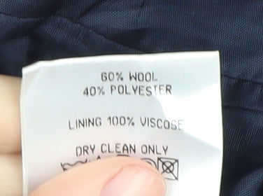 Mens UK Size 40 Debenhams Regular Blue Suit Jacket