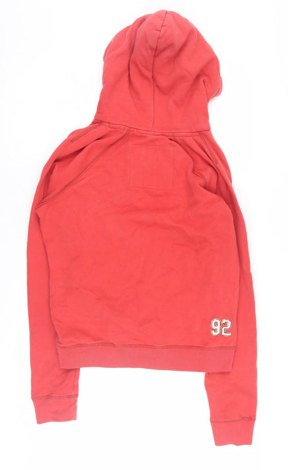 Abercrombie & Fitch Unisex Red XL Pullover Hoodie