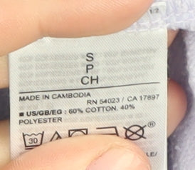 GAP Blue Women’s Small Crew Neck Logo Sweatshirt