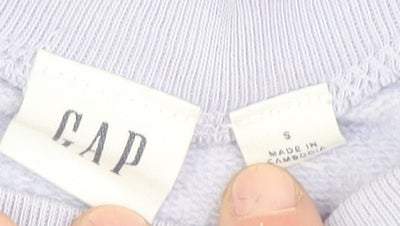 GAP Blue Women’s Small Crew Neck Logo Sweatshirt