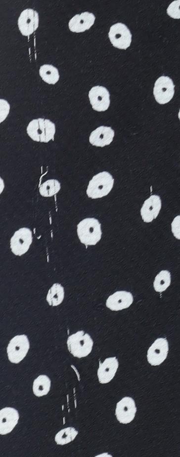 Mango Women's Black Polka Dot Trousers, Size 10