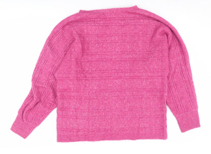 Womens UK Size M Monsoon Pink Pullover Jumper