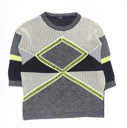 Womens UK Size 10 River Island Multicoloured Pullover Jumper
