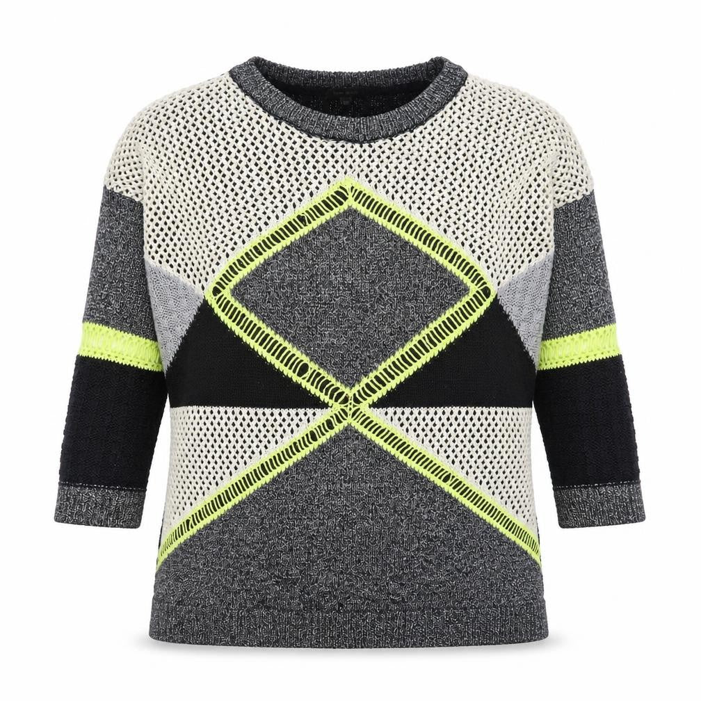 Womens UK Size 10 River Island Multicoloured Pullover Jumper