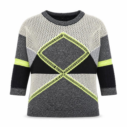Womens UK Size 10 River Island Multicoloured Pullover Jumper