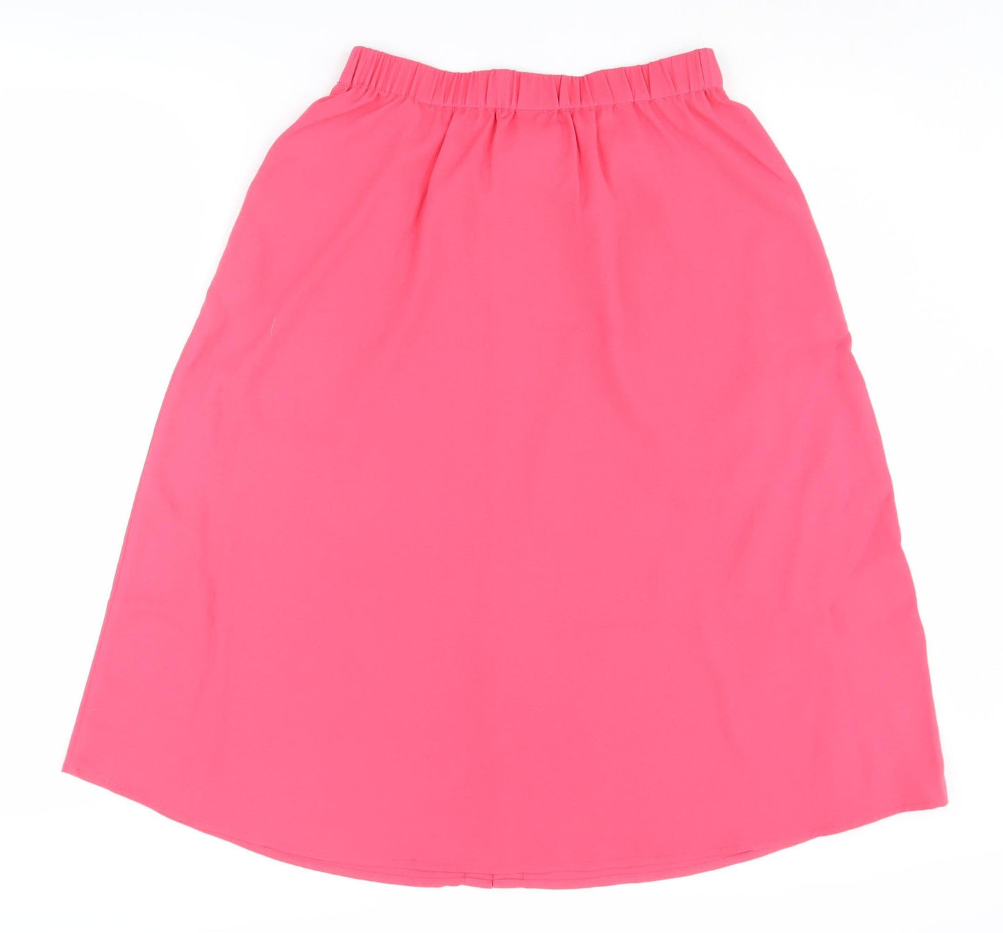 Damart Women's Pink Size 10 Skirt with Button Accents