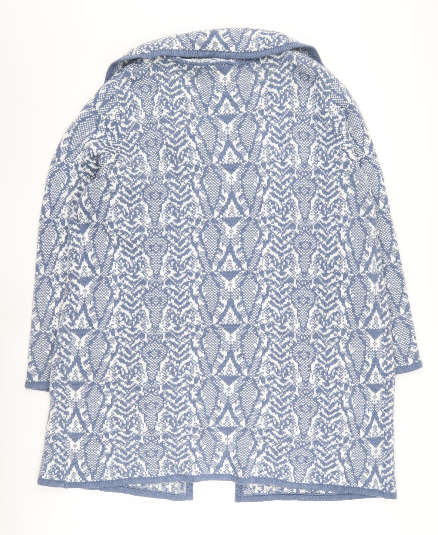 Womens UK Size L Bonmarché Blue Cardigan Jumper