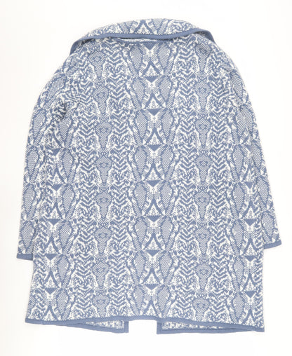 Womens UK Size L Bonmarché Blue Cardigan Jumper