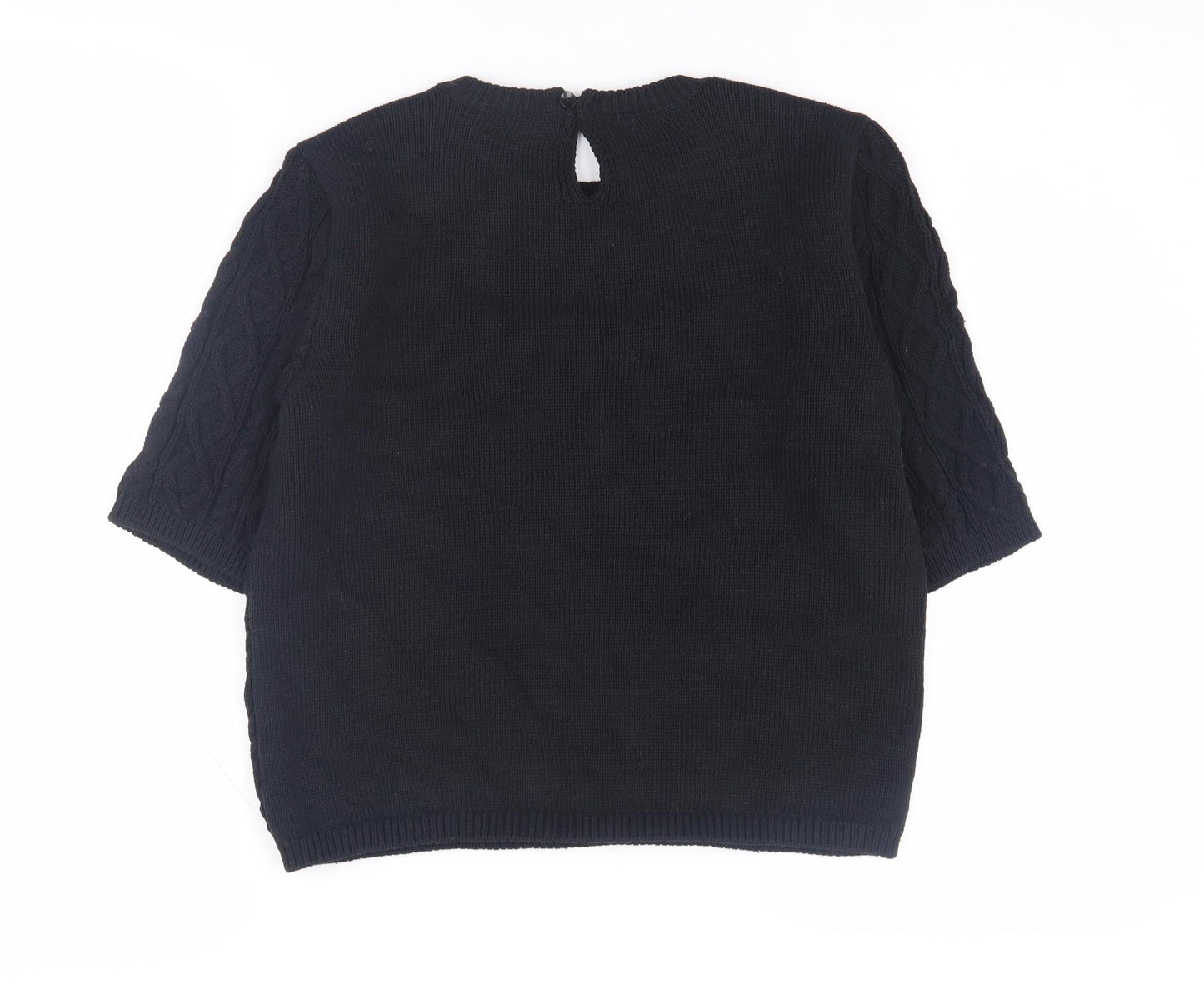 Womens UK Size M Marks and Spencer Black  Jumper