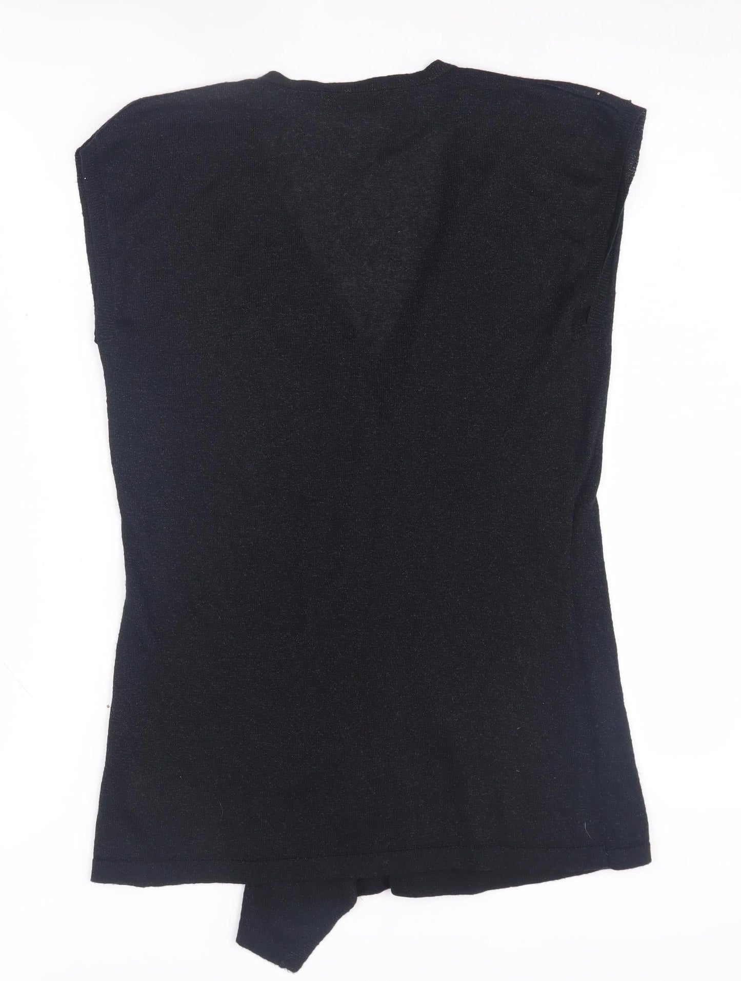 Womens UK Size 14 Marks and Spencer Black Tunic Jumper