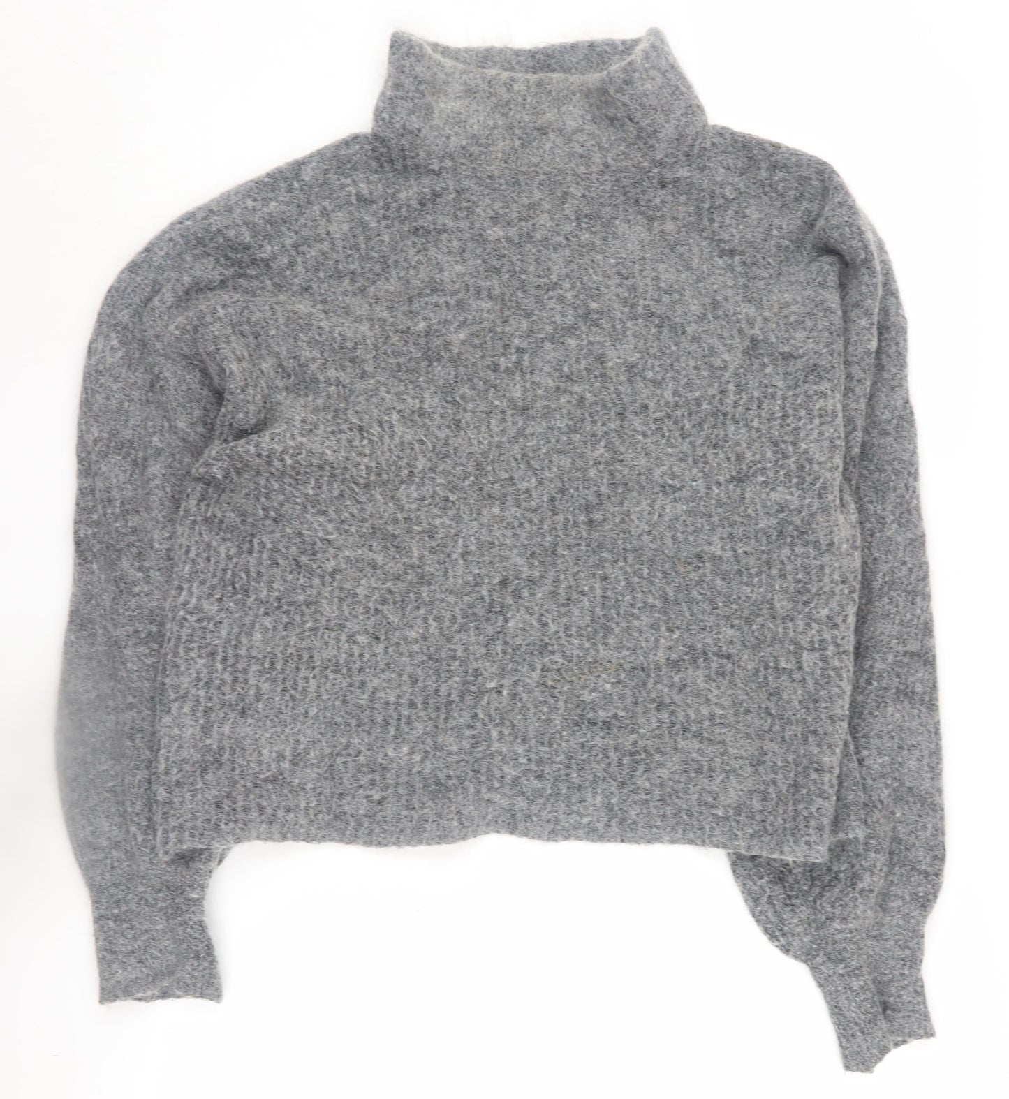 Womens UK Size M Warehouse Grey Pullover Jumper
