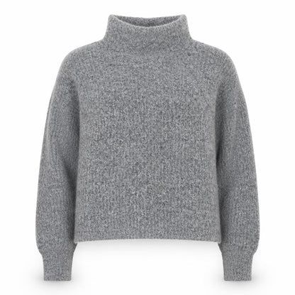 Womens UK Size M Warehouse Grey Pullover Jumper