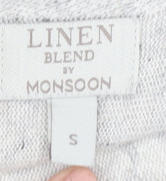 Womens UK Size S Monsoon Grey  Jumper