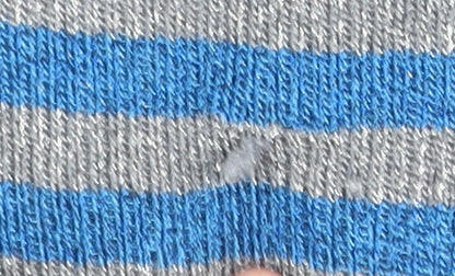 ASOS Women's Blue Grey Striped Skirt Size 14