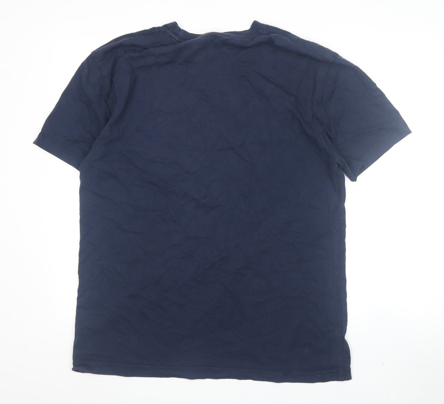 Mens UK Size L Hard Rock Cafe Blue  T-Shirt