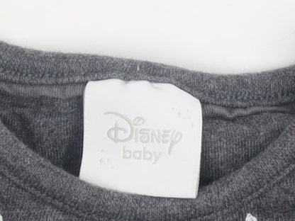 Disney Unisex Baby Grey Lady & Tramp T-Shirt 18-24 Months