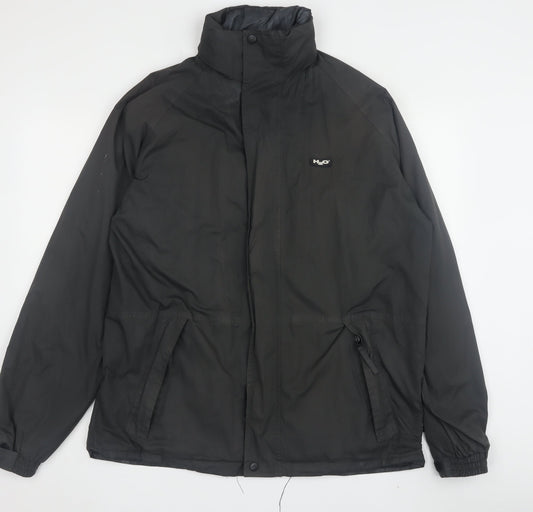 H2O Men's Black S Basic Jacket with Zipped Pockets