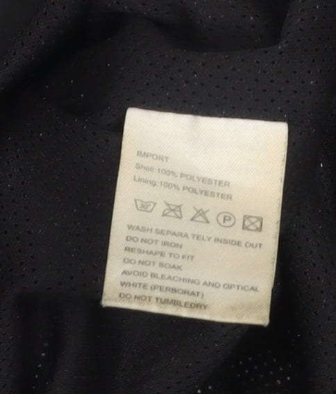 H2O Men's Black S Basic Jacket with Zipped Pockets
