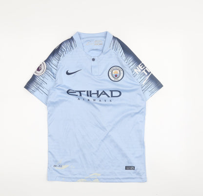 Nike Boys Blue Football Jersey 14 Years