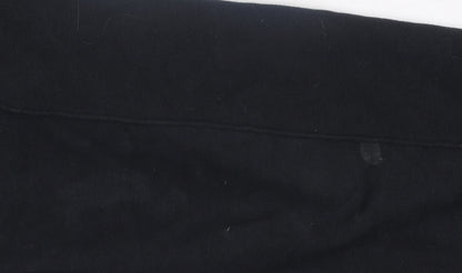 Nike Girls Black Jogger Trousers S Elastic Waist