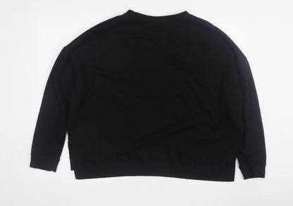 Friends Black Women's Crew Neck Sweatshirt L