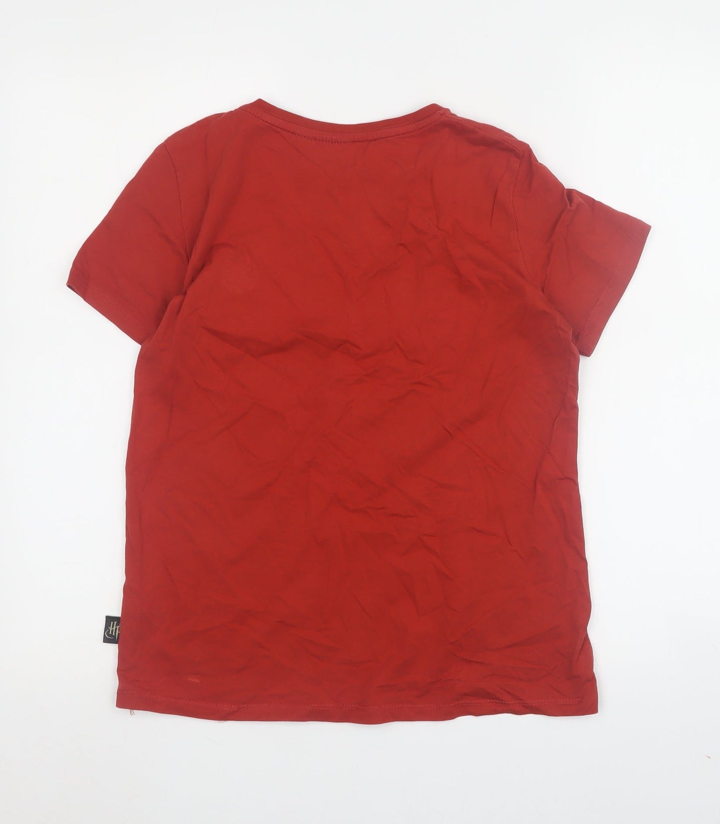 Harry Potter Girls' Red Graphic T-Shirt, 14-15 Years, Magical Design