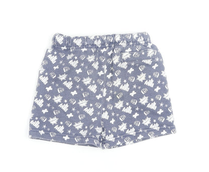 Bench Boys Blue Robot Print Sweat Shorts 3-4 Years
