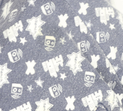 Bench Boys Blue Robot Print Sweat Shorts 3-4 Years
