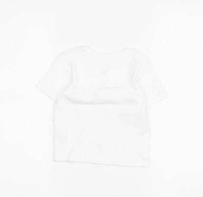Primark Girls White Minnie Mouse T-Shirt, Age 2 Years