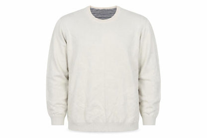 Mens UK Size XL Marks and Spencer Beige Pullover Jumper