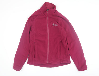 Womens UK Size 8 North Ridge Pink Fleece