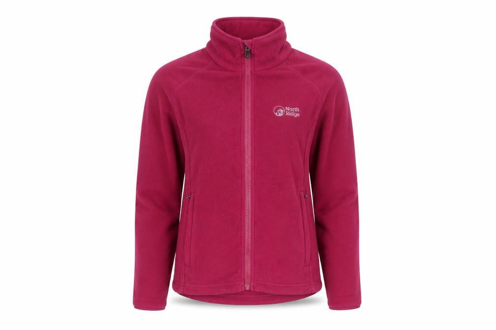 Womens UK Size 8 North Ridge Pink Fleece