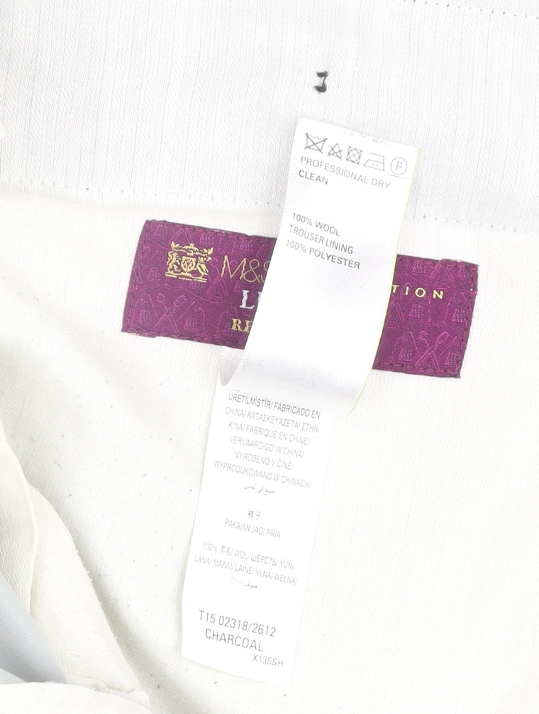 Marks and Spencer Men's Black Dress Pants XL