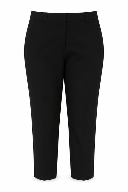 Womens UK Size 14 Topshop Regular Fit Casual Workwear Black Trousers