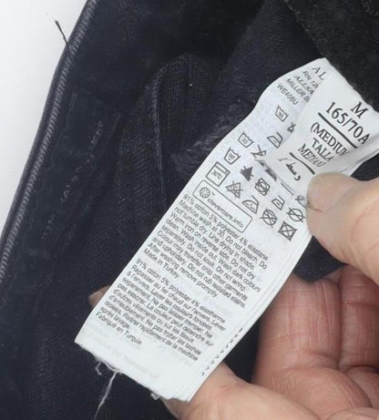 AllSaints Women's Black Skinny Jeans, M, Stretch, Autumn-Winter