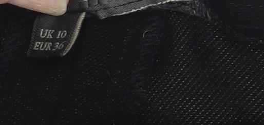 River Island Women's Black Straight Trousers Size 10