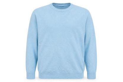 Colvin Men's Blue 2XL Crew Neck Cotton Pullover
