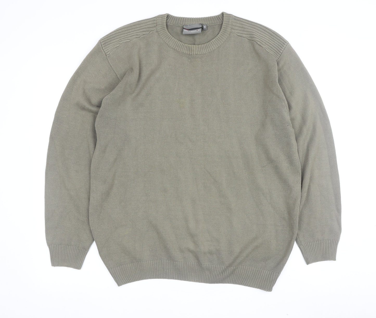 Mc Panthon Men's Green Pullover Jumper M