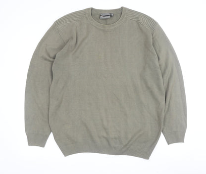 Mc Panthon Men's Green Pullover Jumper M