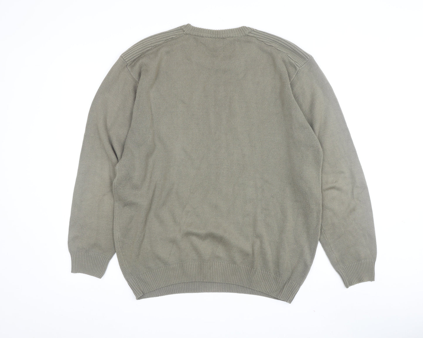 Mc Panthon Men's Green Pullover Jumper M