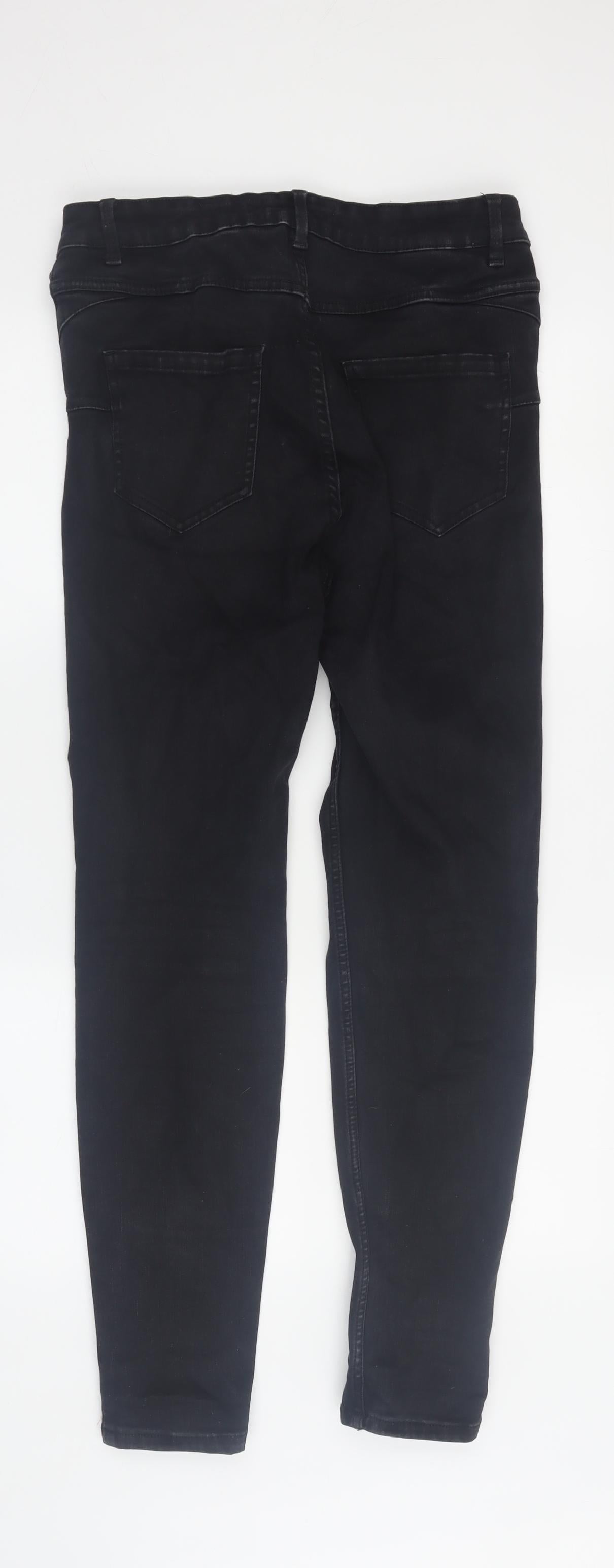 New Look Women's Black Skinny Jeans Size 12