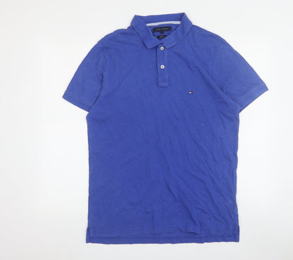 Mens UK Size L Tommy Hilfiger Cotton Polo Shirt
