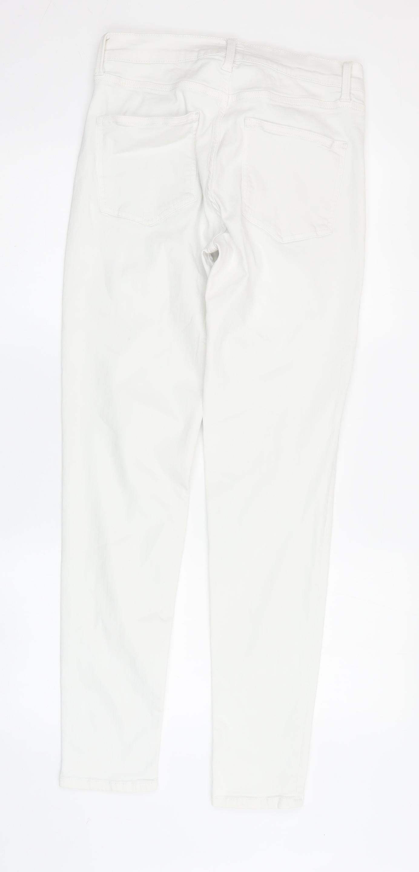 French Connection Women's White Jeans, Size 12