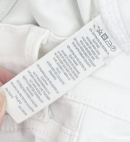 French Connection Women's White Jeans, Size 12