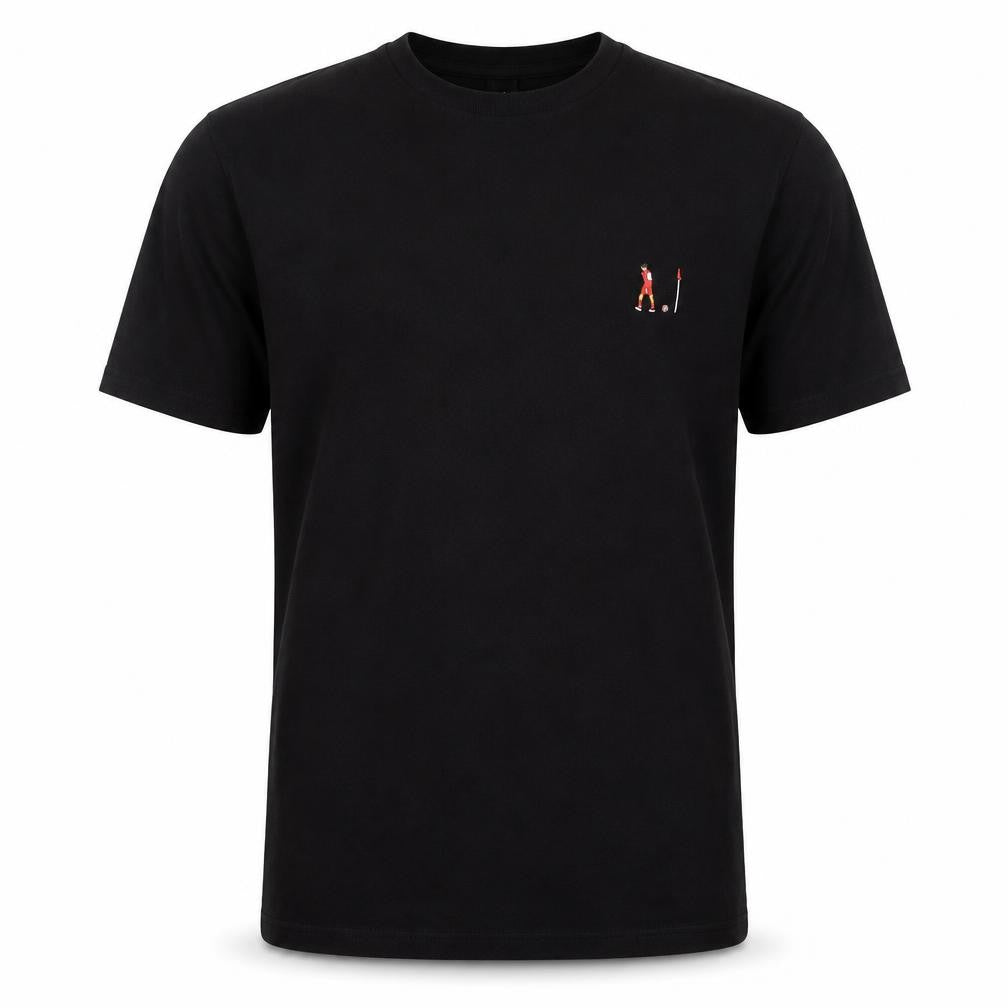 Mens UK Size S American Apparel Black  T-Shirt