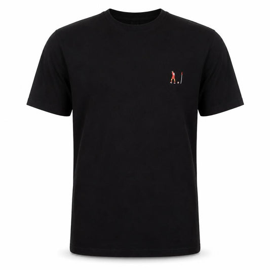 Mens UK Size S American Apparel Black  T-Shirt