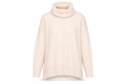 Miss Selfridge Women's Beige Roll Neck Jumper, Size 8