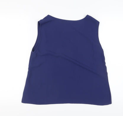 Eastex Women's Blue Sleeveless Tank, Size 10, Casual Wear